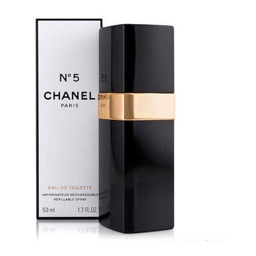 Chanel No 5 Eau de toilette spray refillable 50 ml
