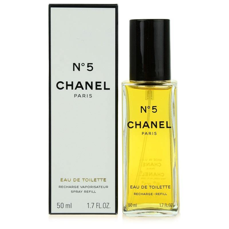 Chanel No 5 Eau de toilette spray navulling 50 ml